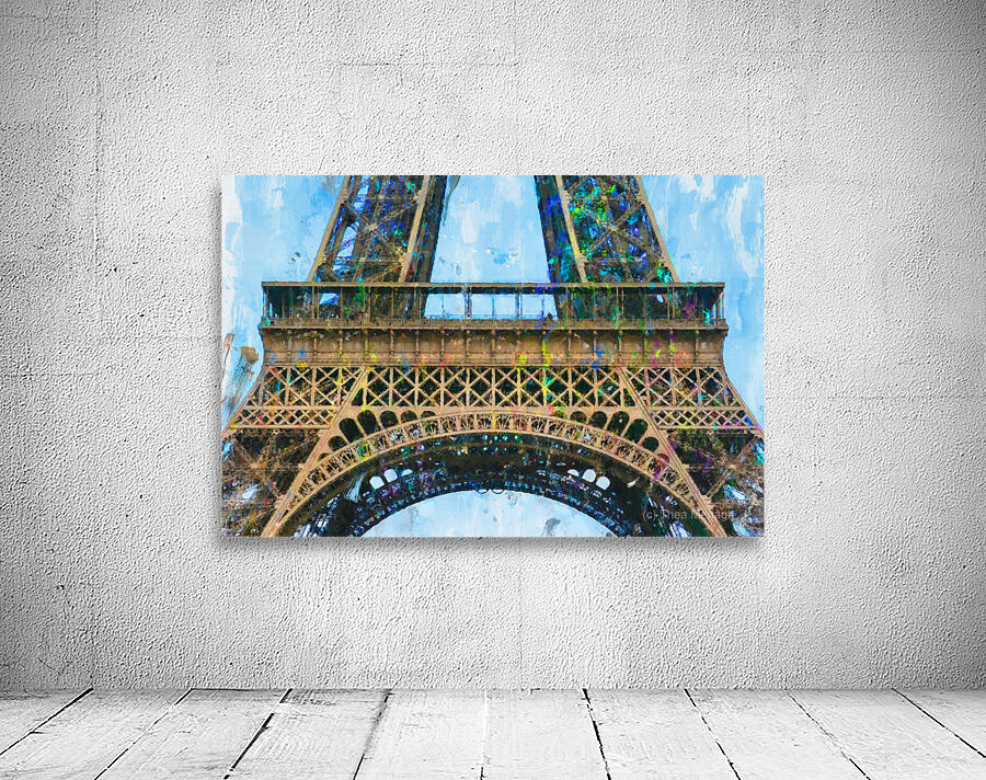 Level One of the Eiffel Tower Wall Preview