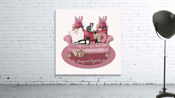 The Pampered Sophisticats Wall Preview