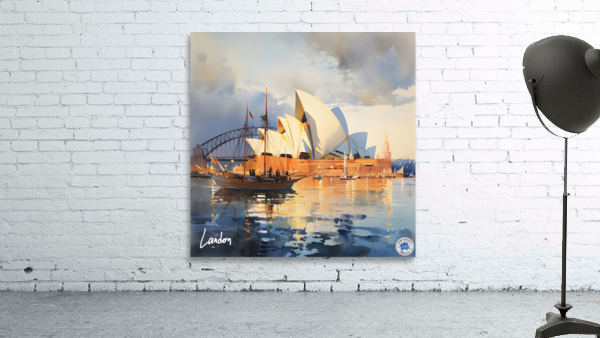 Sydney Opera House 1 Aperçu sur mur