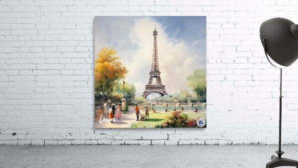 Eiffel Tower 4 Wall Preview