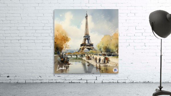 Eiffel Tower 1 Wall Preview