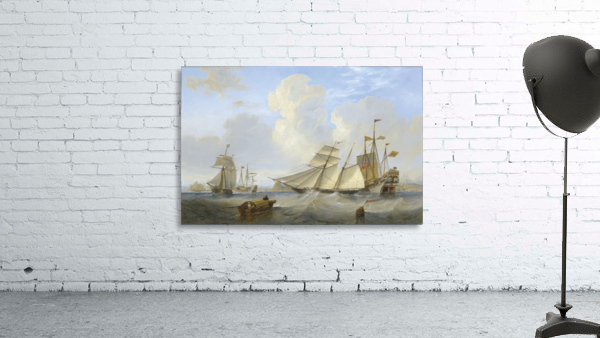 Lots of boats by the sea Wall Preview