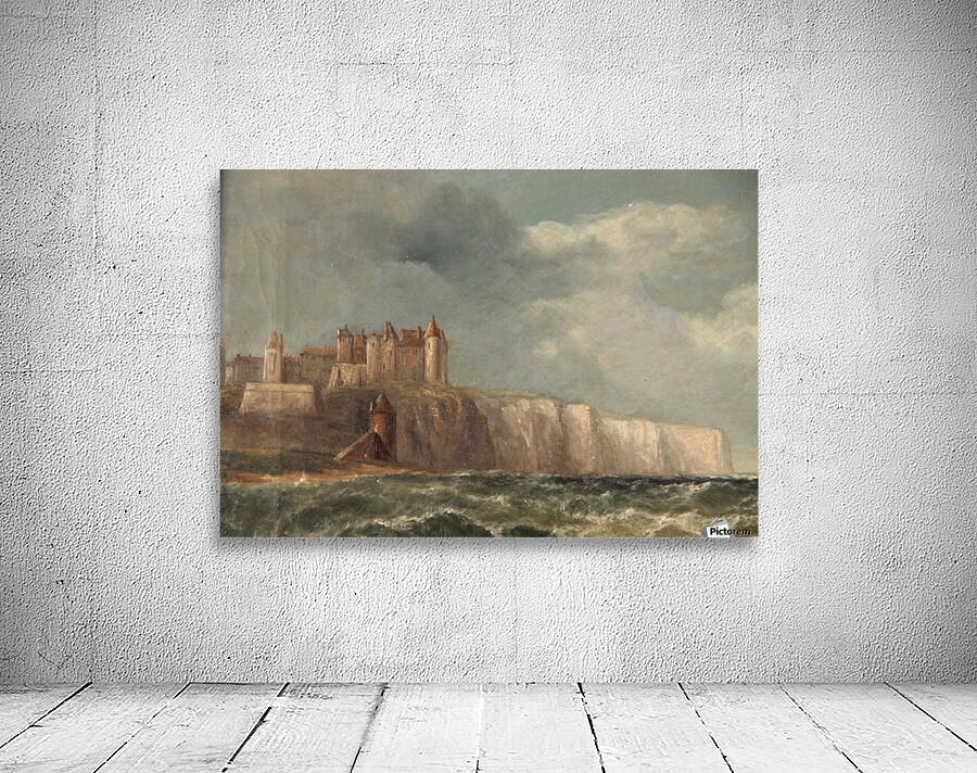 A castle on a clif Wall Preview