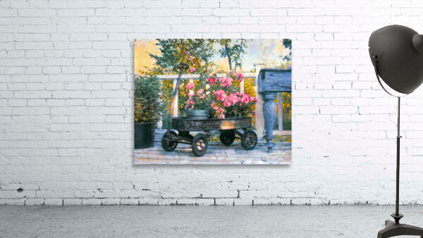 Vintage Wagon on the Deck by Thea Menagh