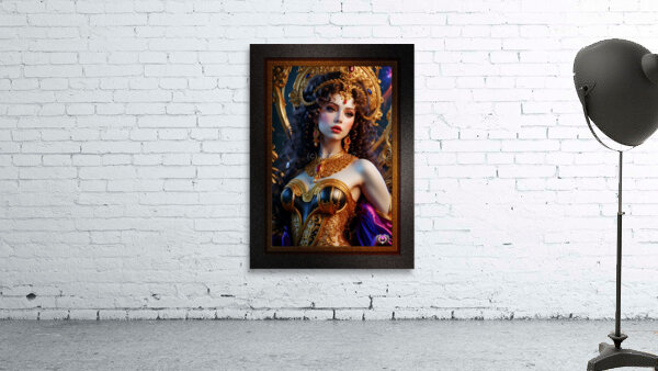 Empress Of The Kalimarini Gorgeous AI Concept Art by Xzendor7 by xzendor7
