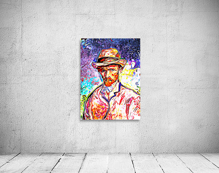 van gogh watercolor paint dig multi Wall Preview