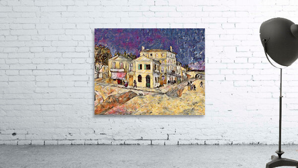 vincent van gogh house 4 Wall Preview