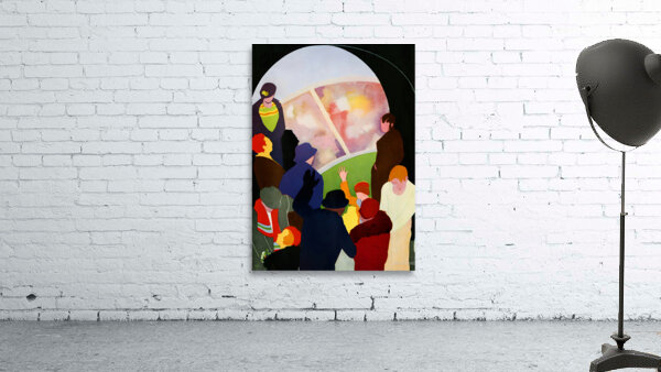 1934 Football Stadium Art Wall Preview