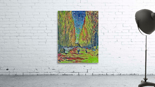 Van gogh lallee des alyscamps 5 Wall Preview