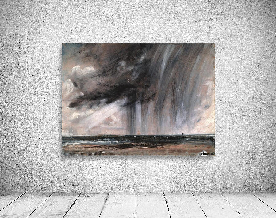 Rainstorm Over The Sea John Constable