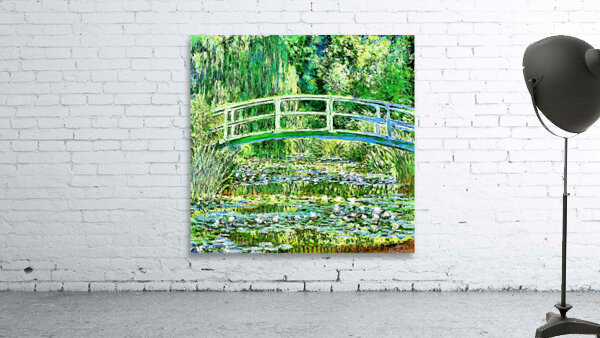 Water Lilies and Japanese Bridge 1897 1899 dig.jp by Monet by ArteFinoArt