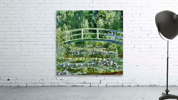 Water Lilies and Japanese Bridge 1897 1899 by Monet by ArteFinoArt