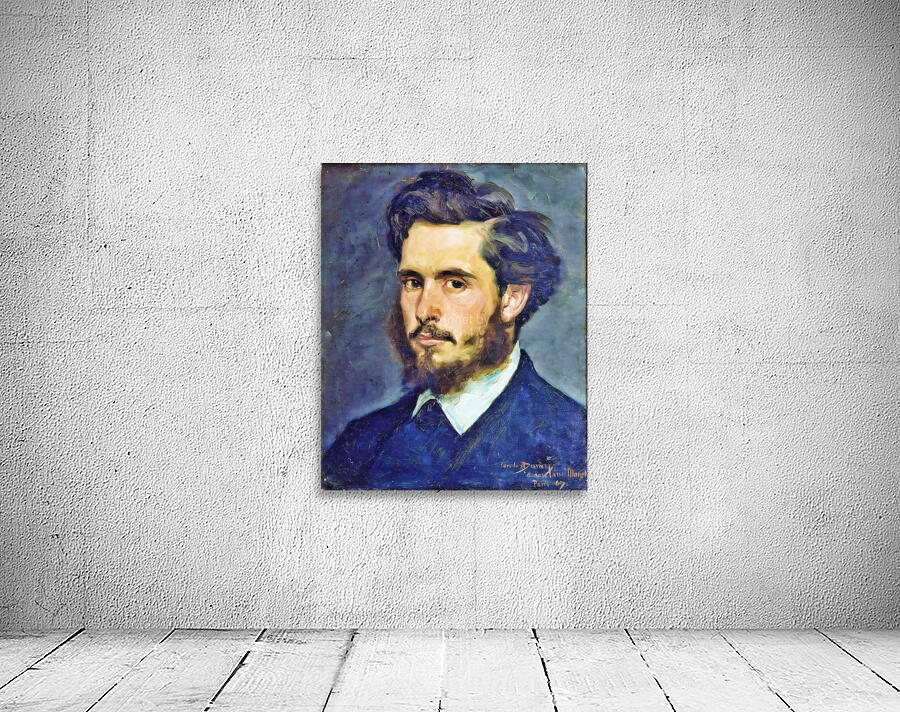 Carolus Duran Portrait de Claude Monet by Monet by ArteFinoArt