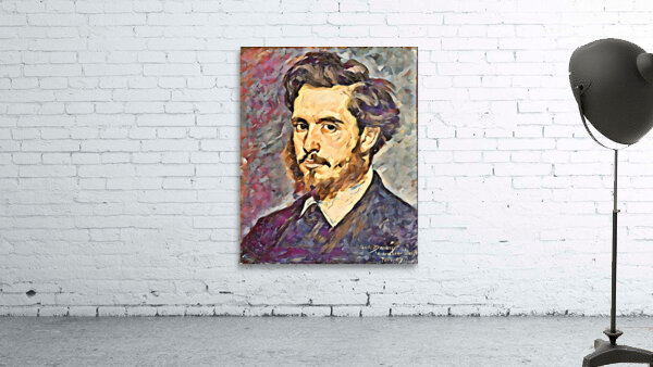 Carolus Duran Portrait de Claude Monet oil2 by Monet by ArteFinoArt