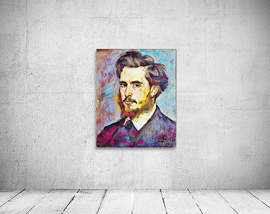 Carolus Duran Portrait de Claude Monet oil by Monet by ArteFinoArt