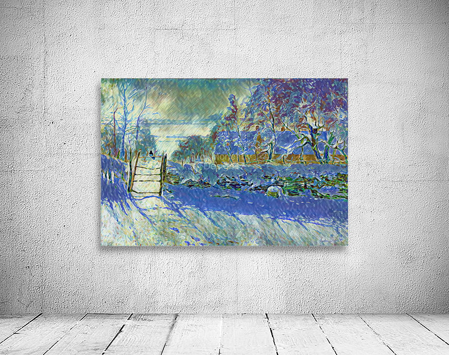The Magpie 1868–1869  impressionist by Monet by ArteFinoArt