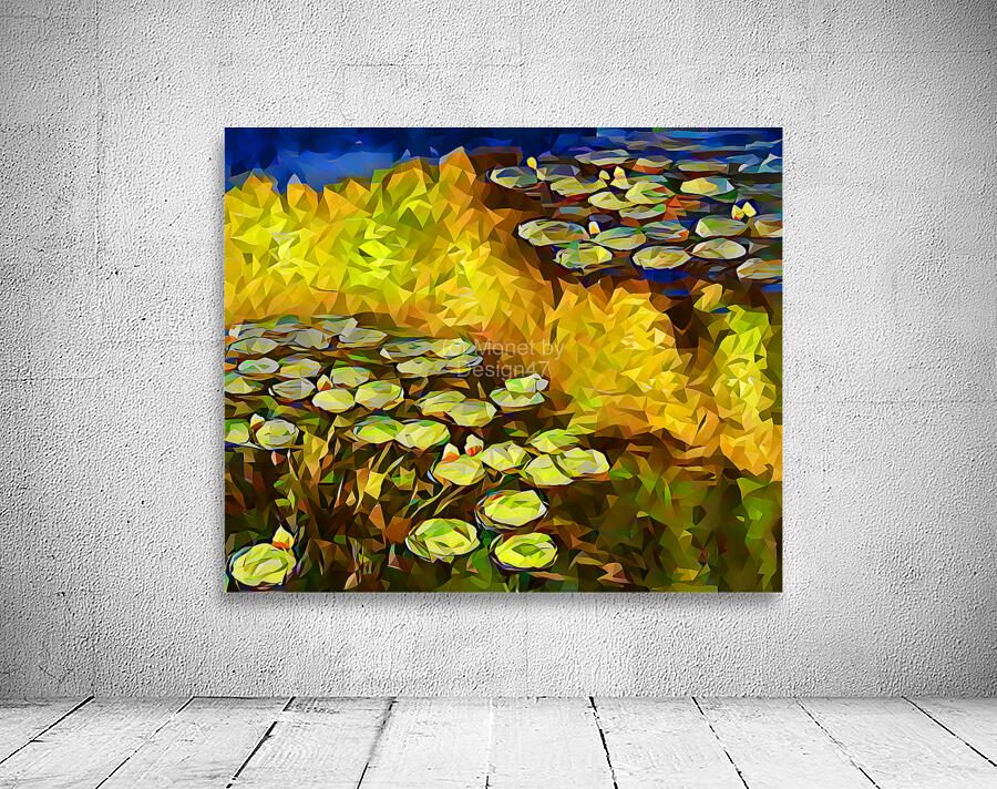 Lilies by Monet polyart by Monet by ArteFinoArt