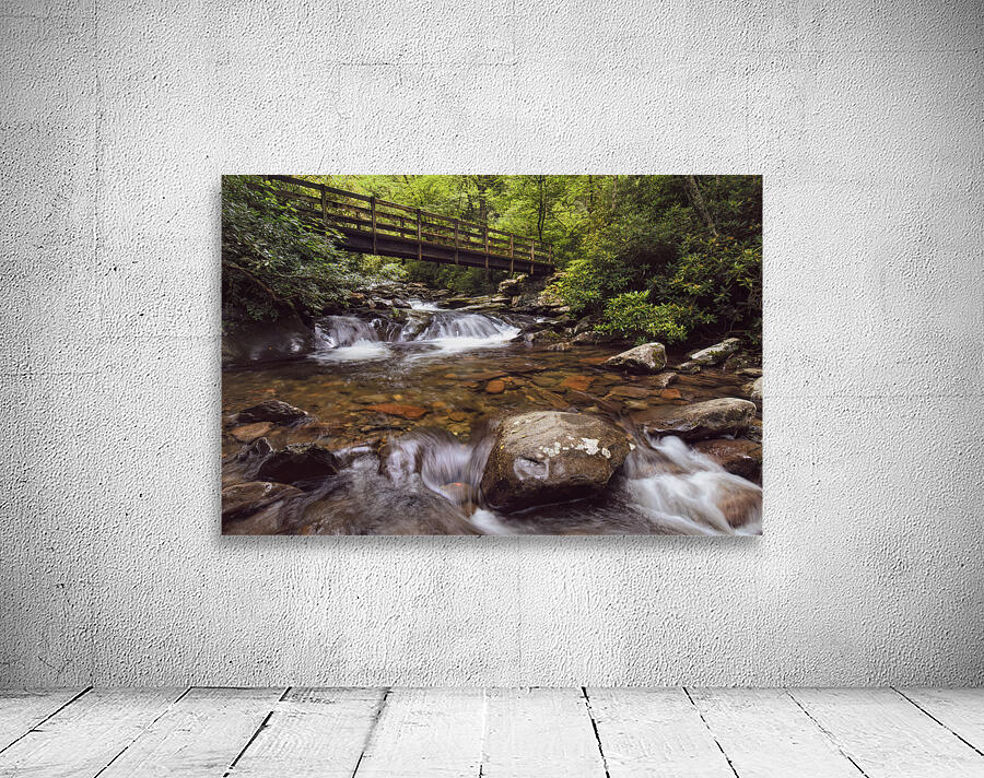 Smoky Mountains  River and Bridge Wall Preview