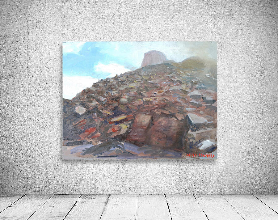 Scree - Canadian Rockies Wall Preview