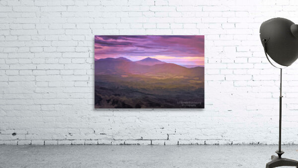 Blue Ridge Parkway Rainbow of Abstract Colors Wall Preview