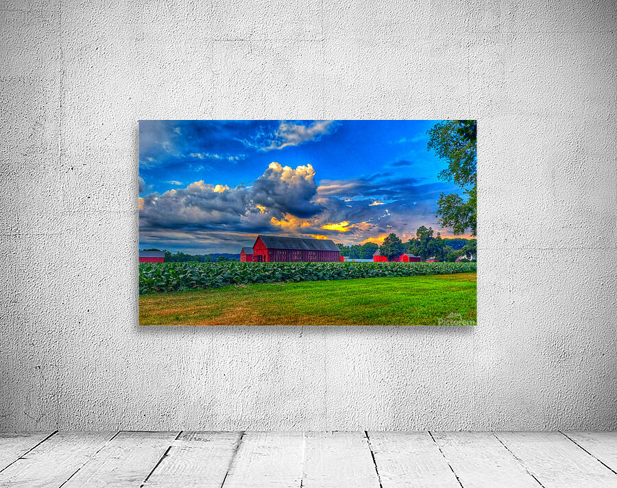 12 Clouds Over Horton Farm Wall Preview