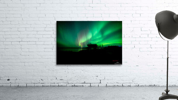 Lights over Kashwitna Lake Wall Preview