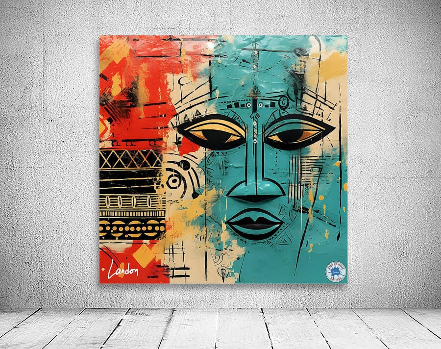 Tribal Grunge 2 Wall Preview