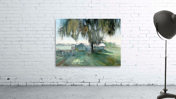 The little house on the lake in Clermont- Florida by Hubert ABITBOL