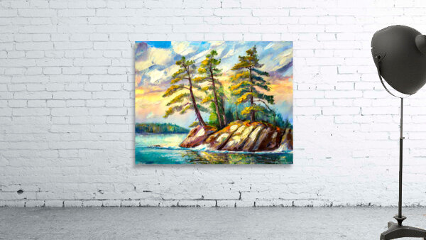 Muskoka Pine Trees Wall Preview