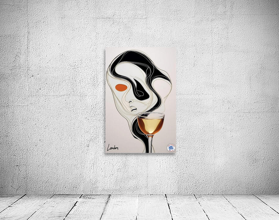 Minimalistic Scribble 3 Wall Preview