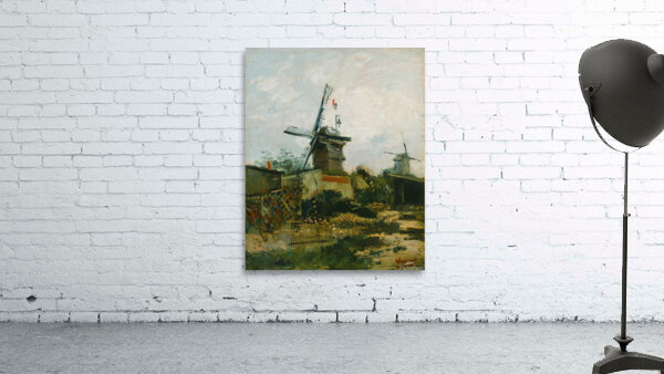 Vincent van Gogh   Windmills on Montmartre by Van Gogh by ArteFinoArt