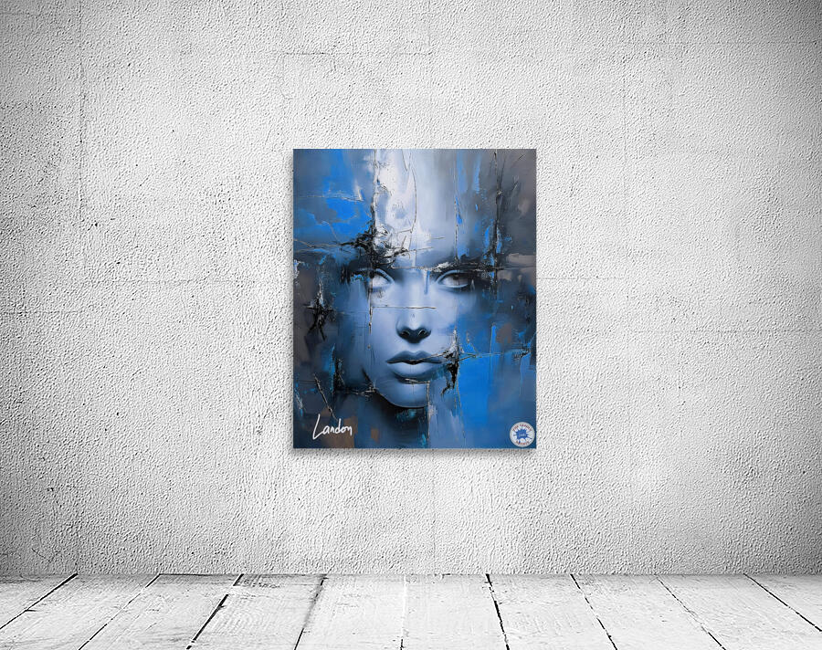 Face of Abstract 4 Wall Preview