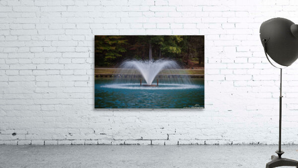 Fountain at C.G. Hill Memorial Park by Chad Meyer
