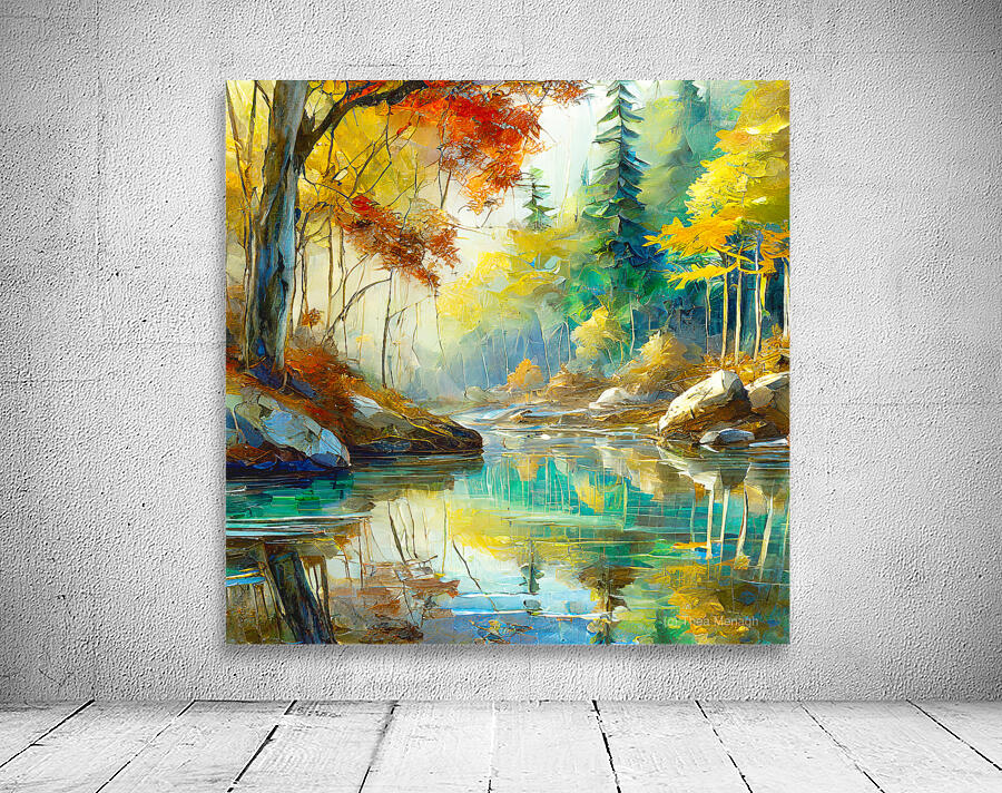 Sit by the River and Reflect Wall Preview