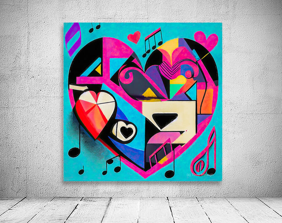 Hearts in a Heart  Wall Preview