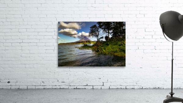 Arenal Volcano Lake Landscape by Norma Brandsberg Photography