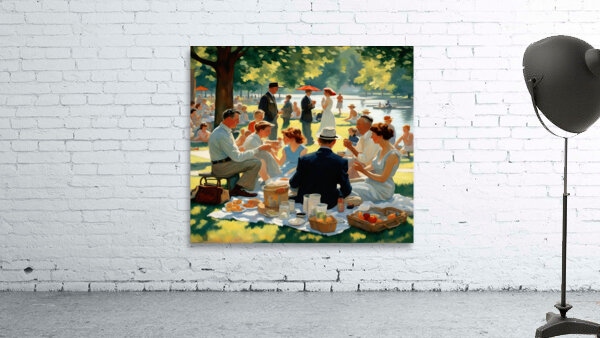 PICNIC AT THE LAKE Wall Preview