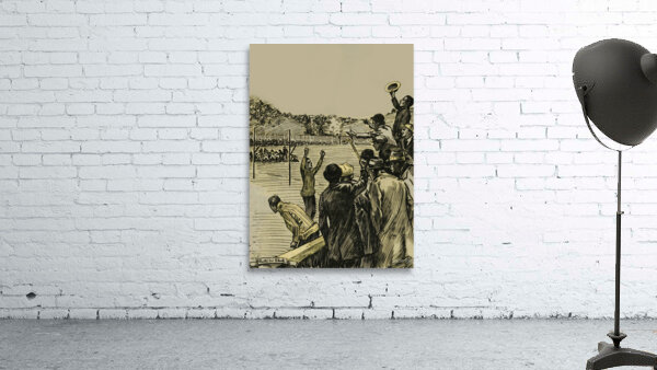 1923 Football Game by Chester W. Slack by Row One Brand