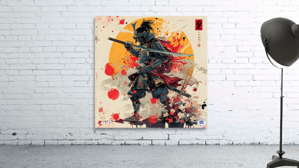 Japanese Ukiyo 1 Wall Preview