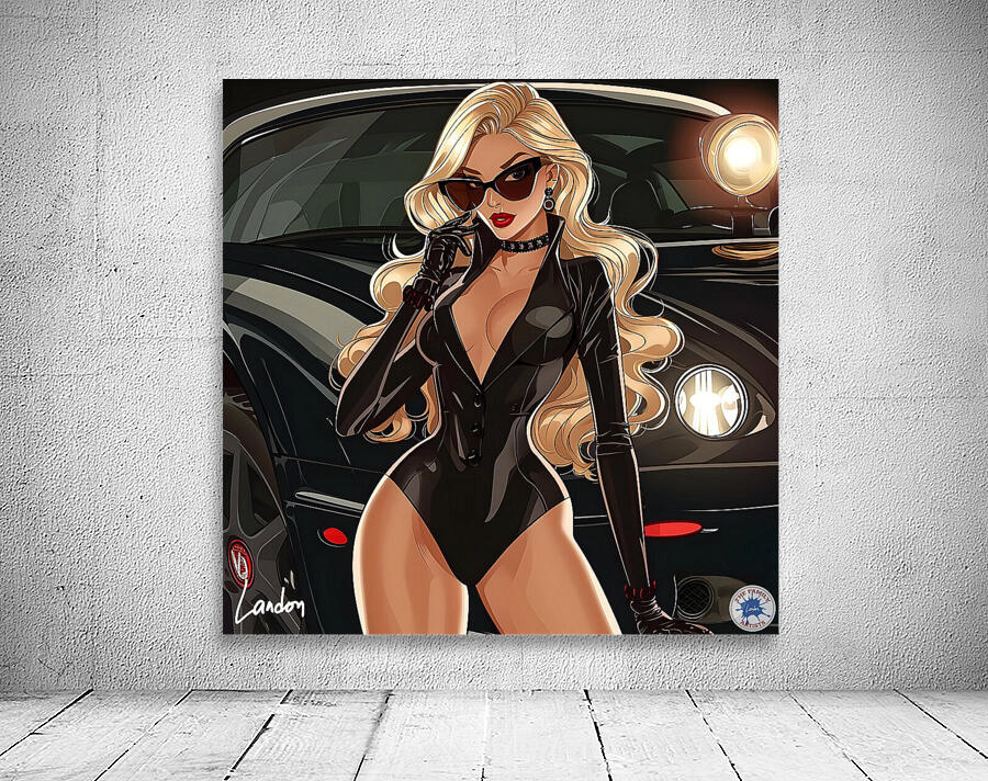 Cartoon Glam 2 Wall Preview