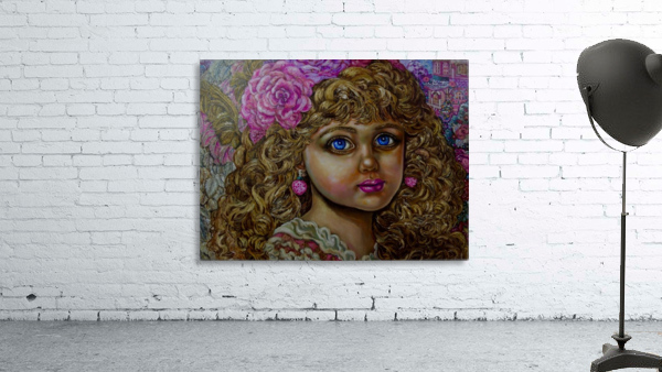 Yumi Sugai. An angel of Christmas of the Christmas tree. Wall Preview