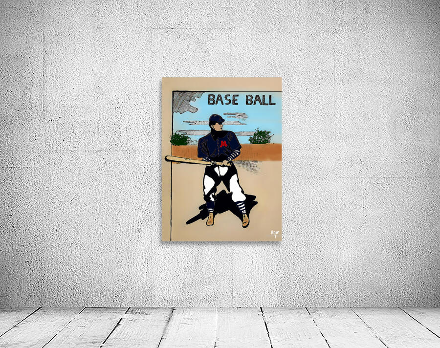 Early 1900s Ole Miss Baseball Art Wall Preview