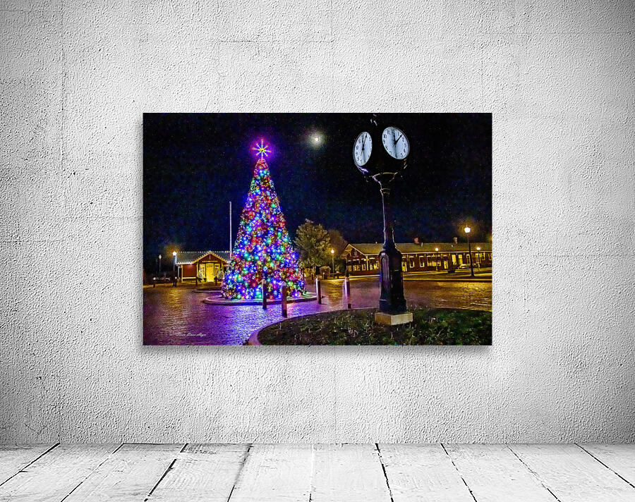 Christmas In The Valley 3-Train Depot Aperçu sur mur