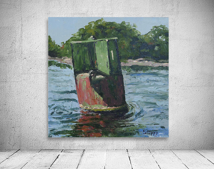 Green Buoy by Gretchen Stuppy