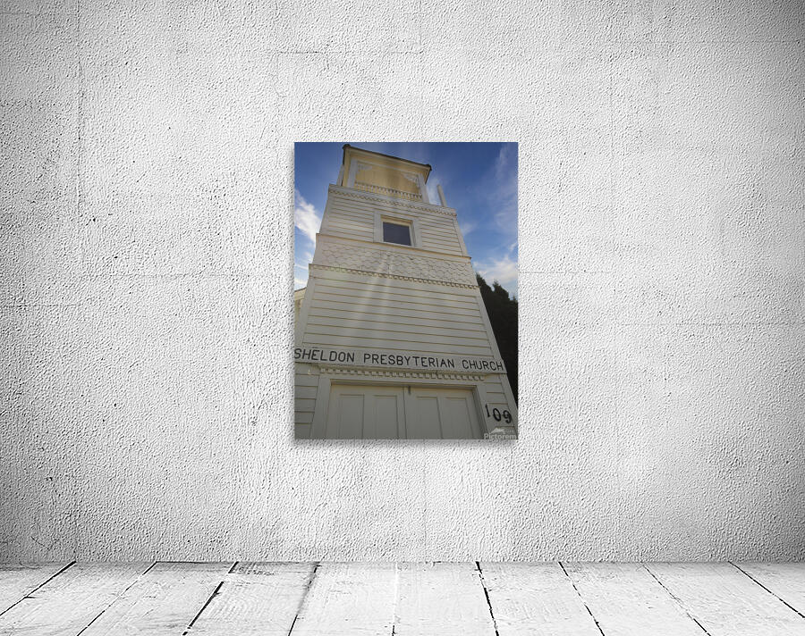 Sheldon Presbyterian Church by Kelly S Larson