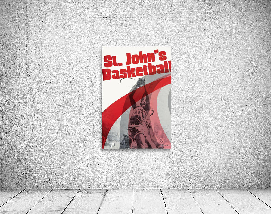 1980 St. Johns Basketball Art Wall Preview