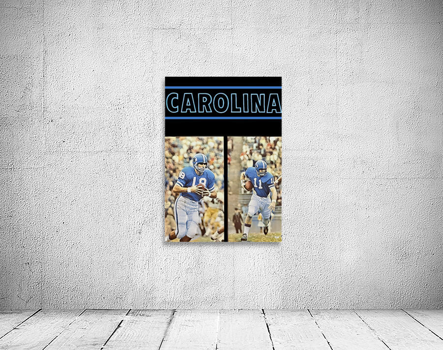 1967 North Carolina Football Art Remix Wall Preview