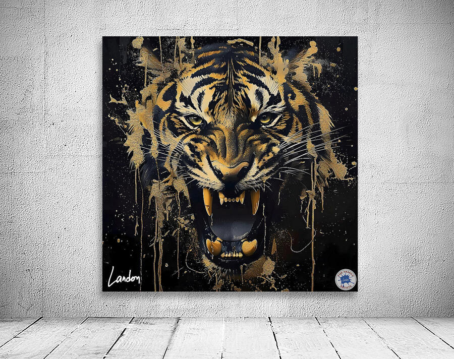 Roaring Splatter 7 Wall Preview