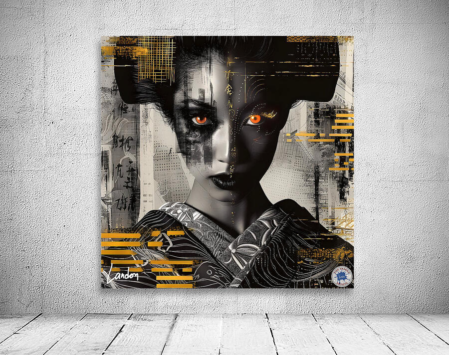 Op Art Babe 2 Wall Preview