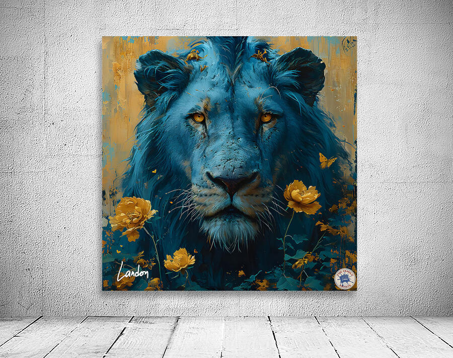 Leo the Zodiac Lion 2 Wall Preview